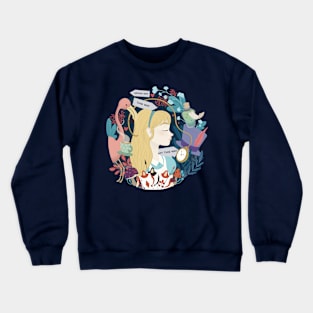 Alice in Wonderland Crewneck Sweatshirt